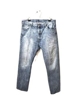 Levi’s 501 Jeans 36x30 Blue Wash Light Fade Mexico Made Button Fly 100% Cotton